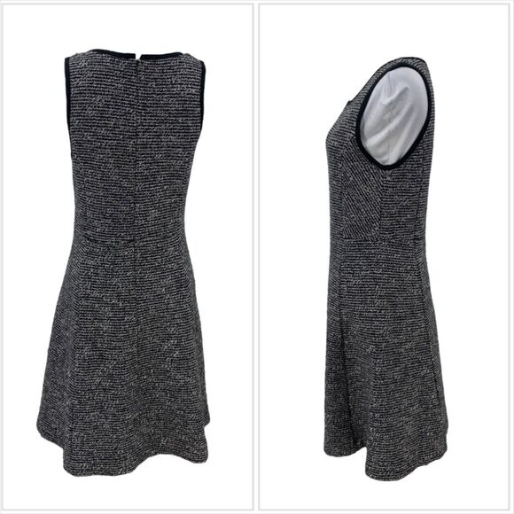 J. Crew Sleeveless Tweed Flare Dress - Picture 4 of 11